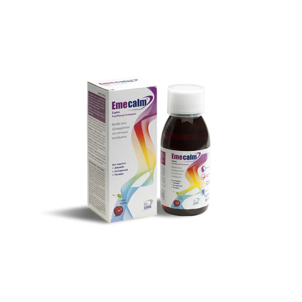 EmeCalm Σιρόπι Για Τη Ναυτία 120ml