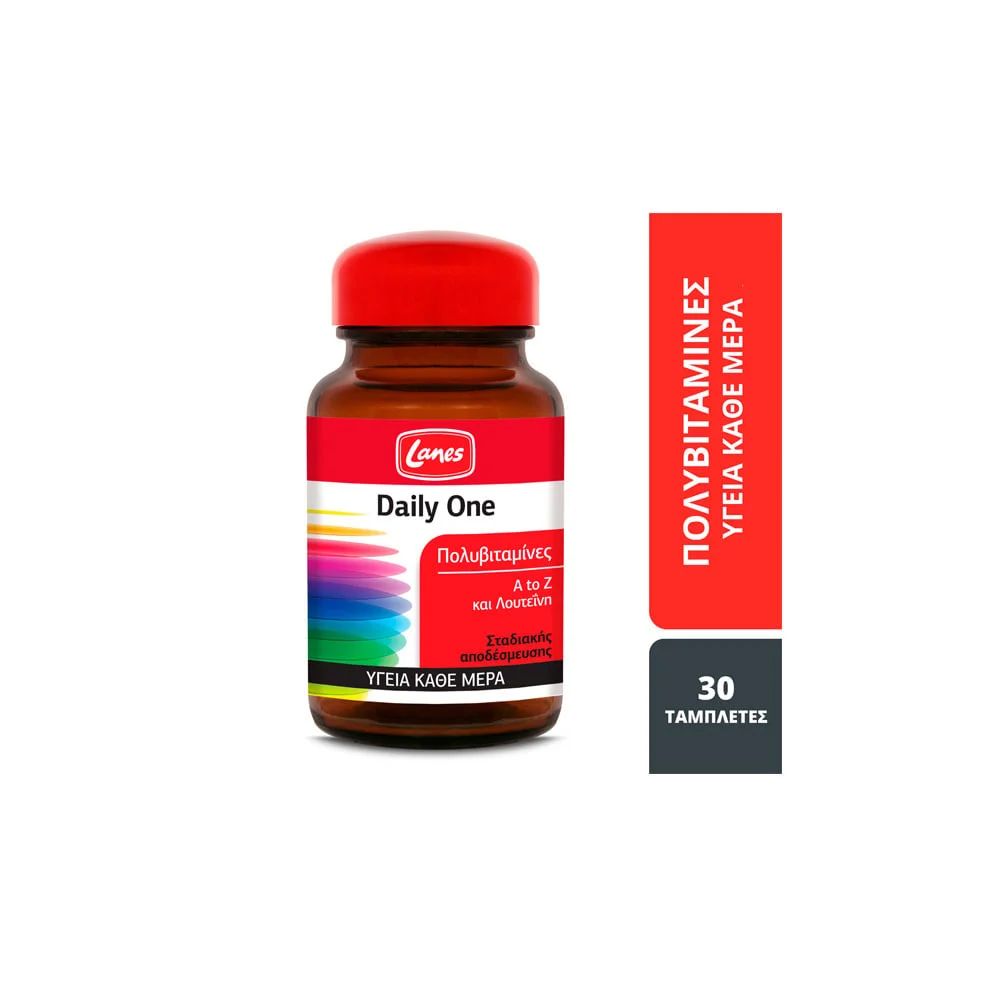 Lanes Daily One Multivitamin For Daily Replenishment Of Nutritional Deficiencies 30 Tabs