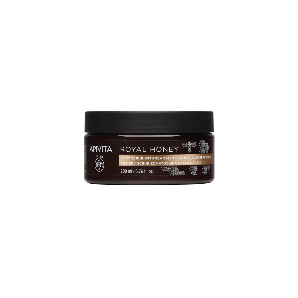 Apivita Royal Honey Body Scrub With Sea Salts 200gr
