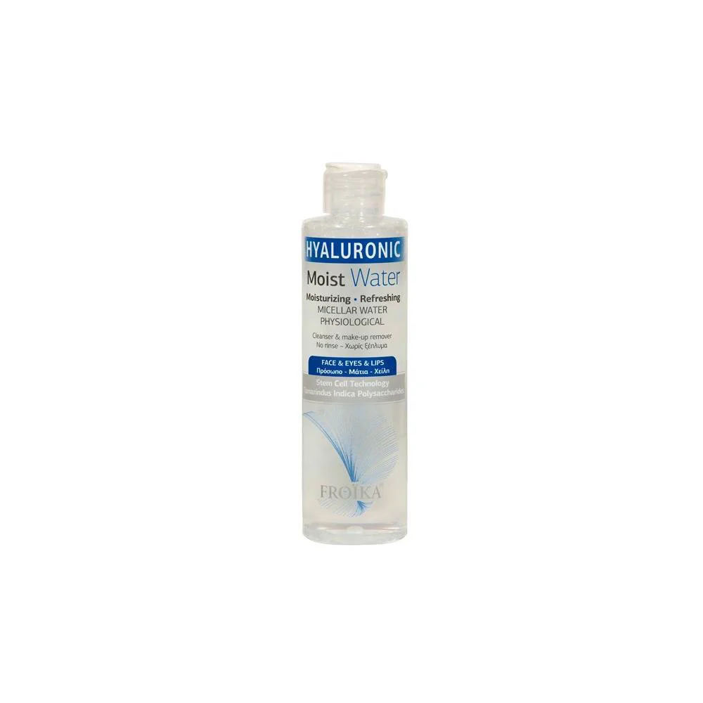 Froika Hyaluronic Moist Water Face & Eyes & Lips Cleansing & Makeup Remover Water Face & Eyes & Lips 200ml