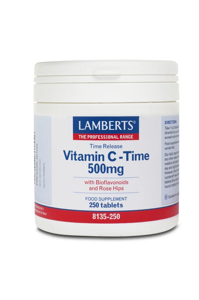 Lamberts Vitamin C Time Release 500mg 250tabs