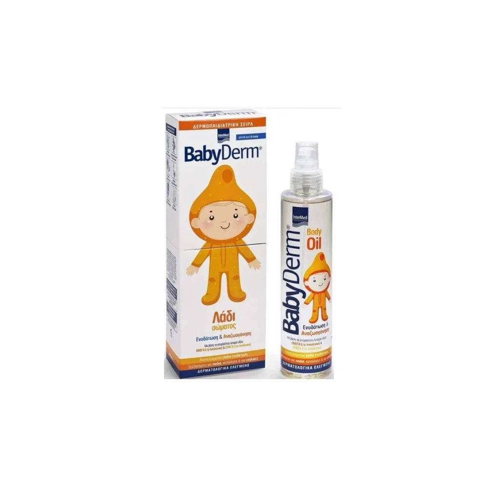 Intermed Babyderm Body Oil 200ml