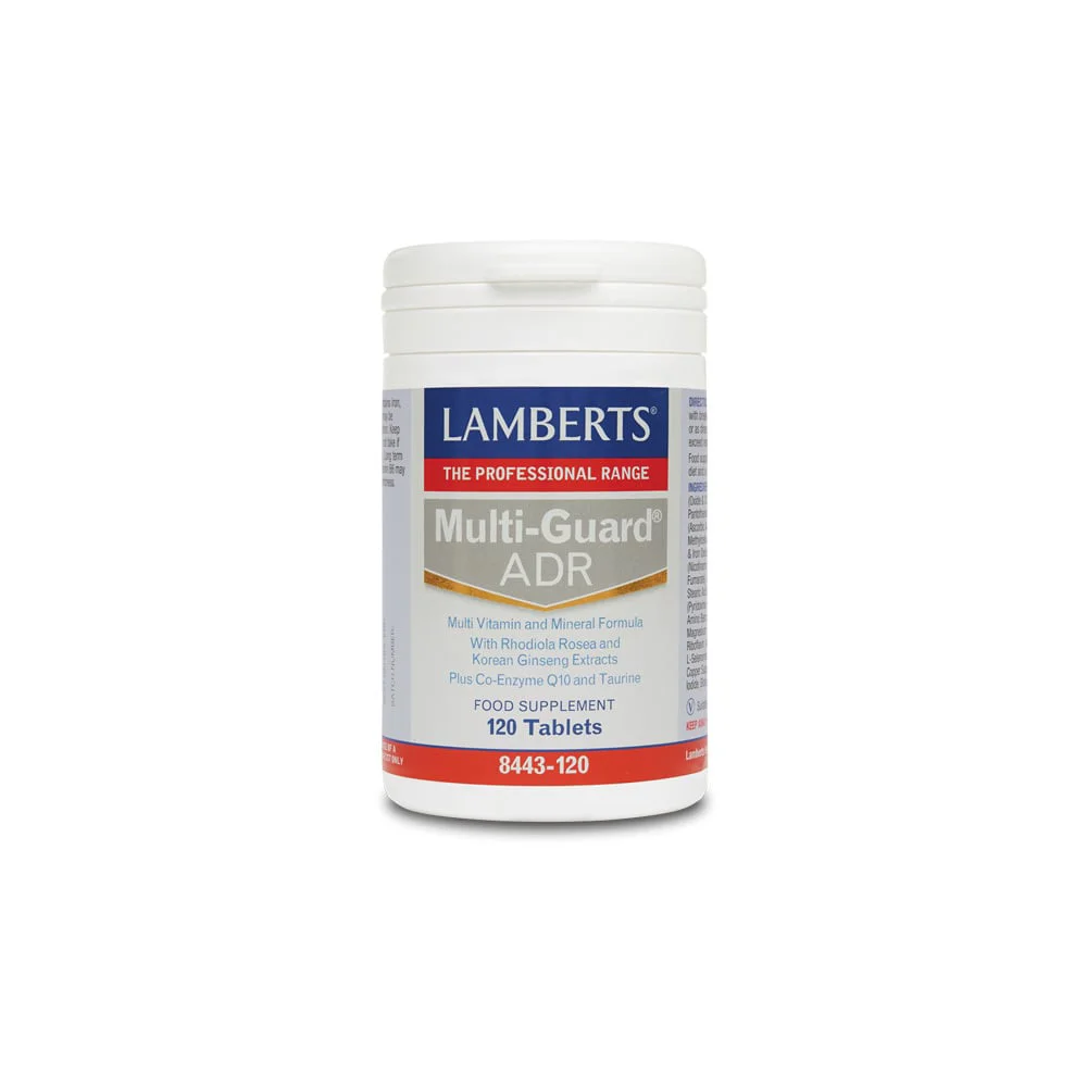 Lamberts Multi Guard ADR Πολυφόρμουλα Ενέργειας & Τόνωσης 120 ταμπλέτες