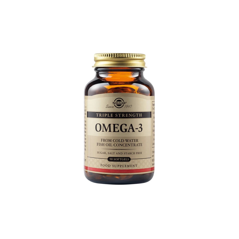 Solgar Omega 3 Triple Strength 50 Softgels
