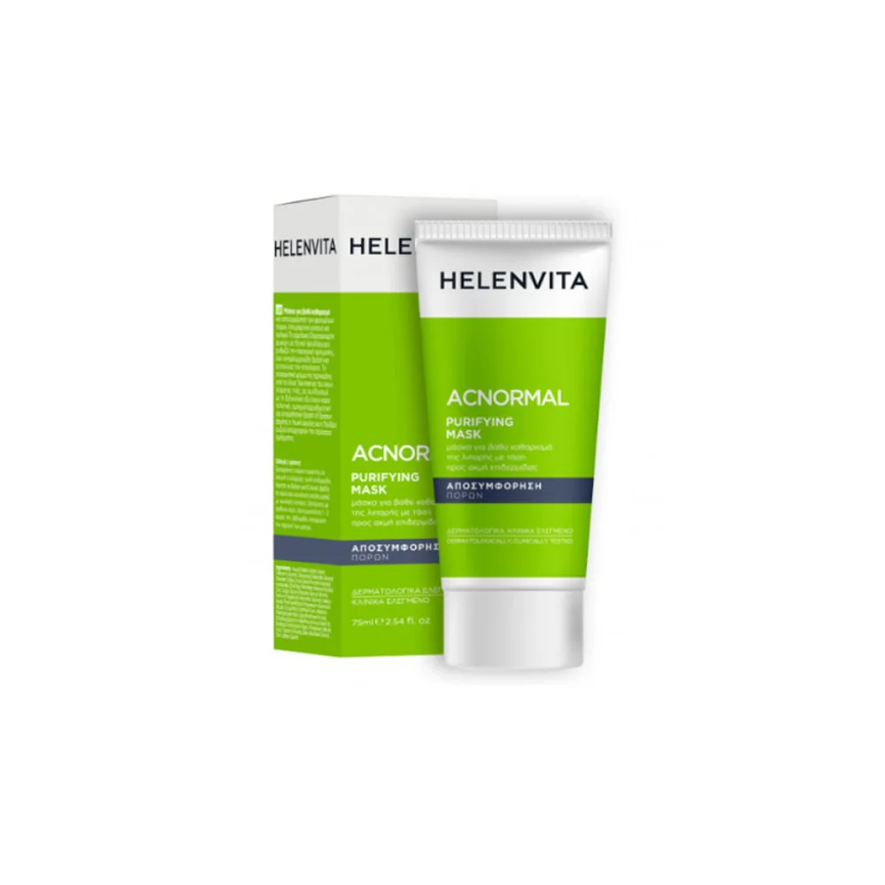 Helenvita ACNormal Purifying Facial Mask Mask For Deep Cleansing Of Oil With A Tendency To Acne Skin 75ml