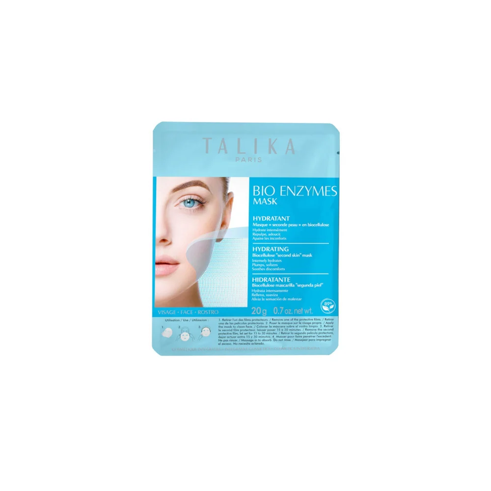 Talika Bio Enzymes Hydrating Mask Ενυδατική Μάσκα Προσώπου 1 τεμάχιο