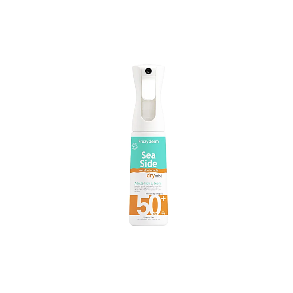 Frezyderm Sea Side Dry Mist SPF50+ Αντηλιακό Spray Σώματος Πολύ Υψηλής Προστασίας 300ml