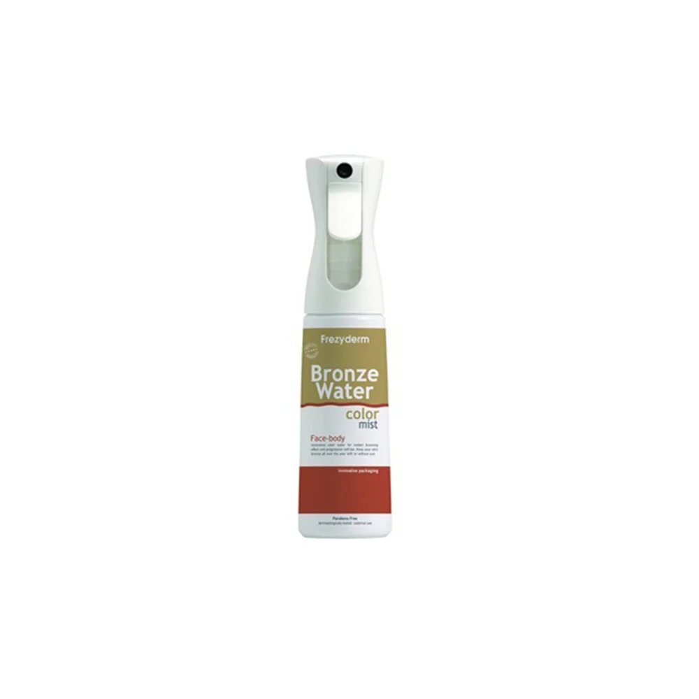 Frezyderm Bronze Water Color Mist Self Tanner For Uniform Natural Skin Color 300ml