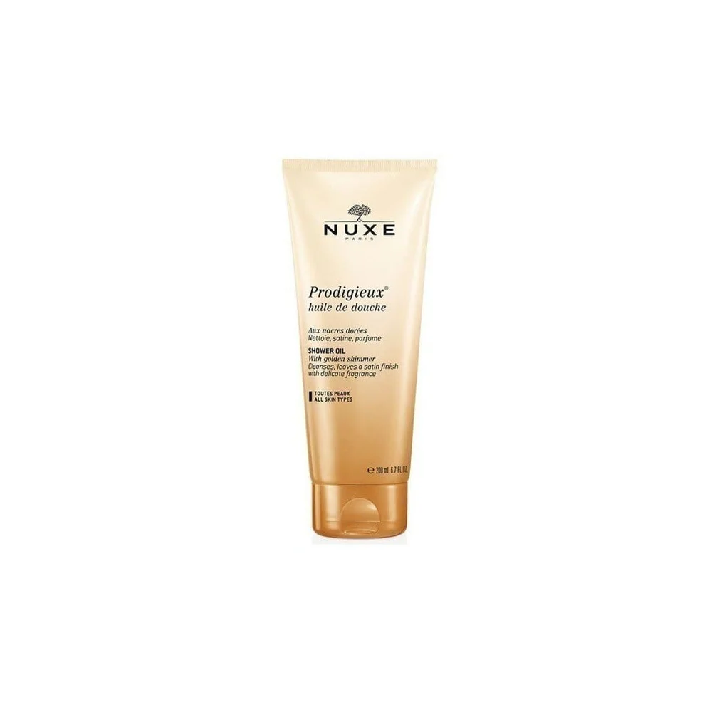 Nuxe Prodigieux Shower Oil With Golden Shimmer 200ml
