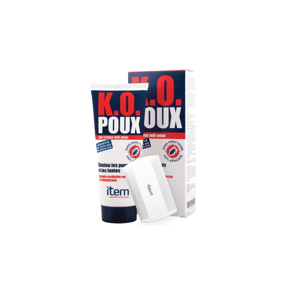 Item Dermatologie K.O. Poux Immediate Anti-Refractive Treatment With Comb 100ml