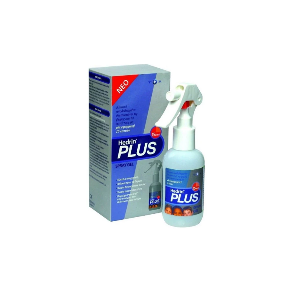 Hedrin Plus Anti-Lice Spray Gel 6m+ 100ml
