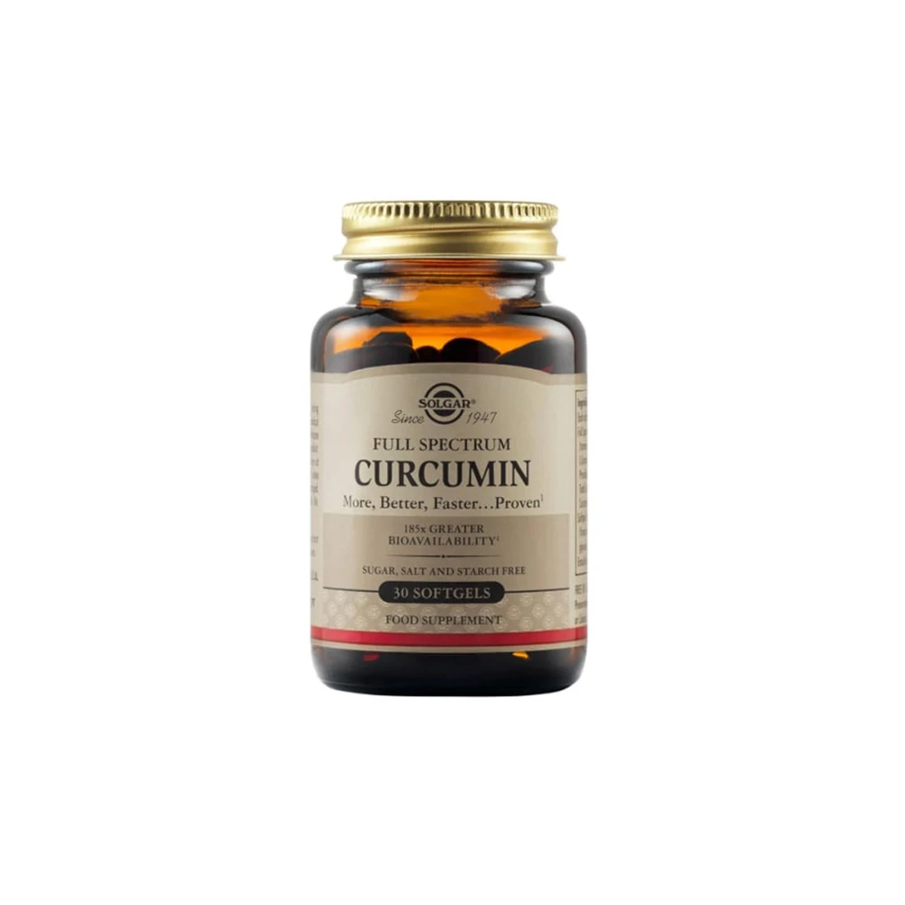 Solgar Full Spectrum Curcumin 30 Softgels