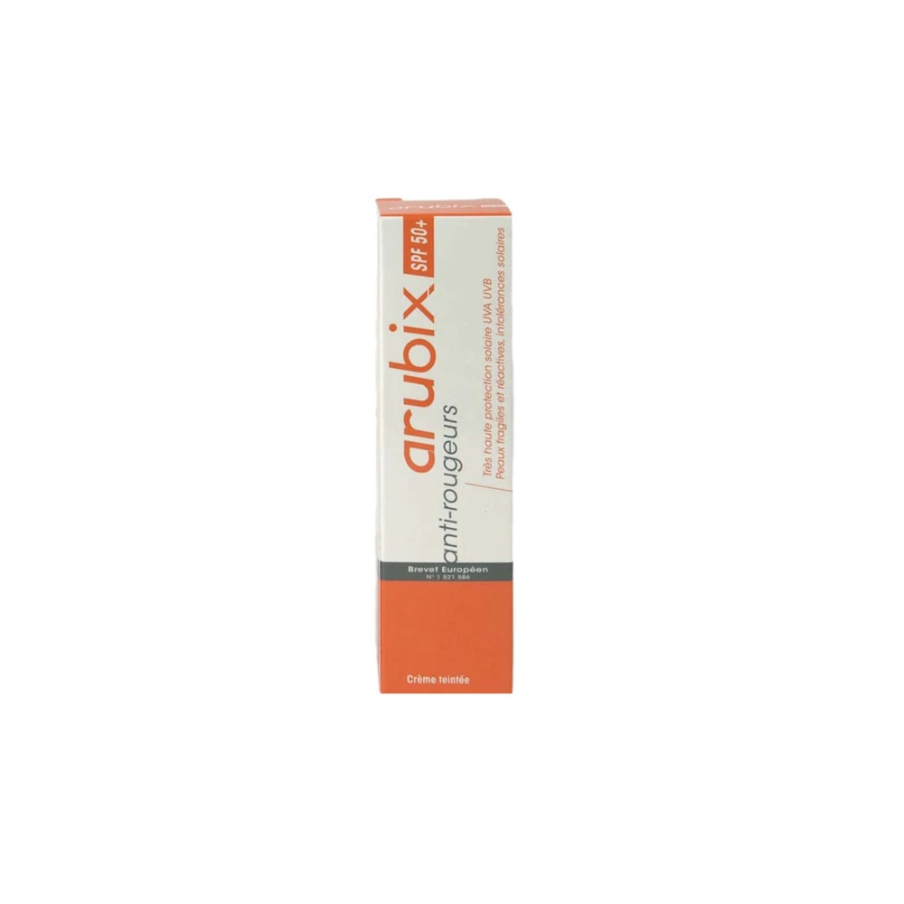 Arubix Cream Αντηλιακή Κρέμα Προσώπου Με Χρώμα SPF50+ 40ml
