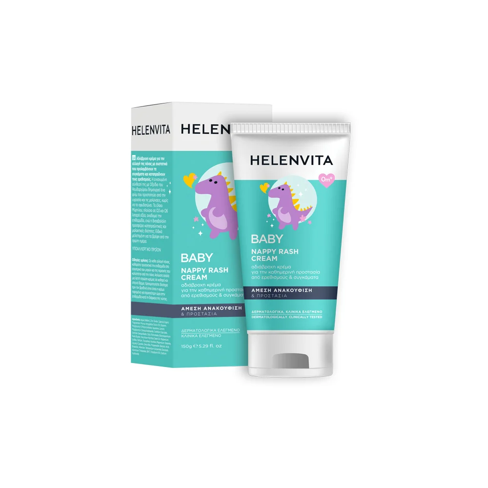 Helenvita Baby Nappy Rash Cream Cream For Daily Protection Against Irritations & Rashes 150ml