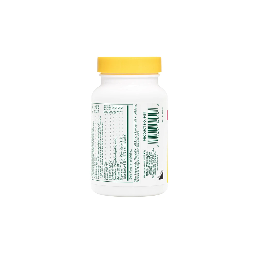 Natures Plus Acti-Zyme Πεπτικά Ένζυμα 90 κάψουλες