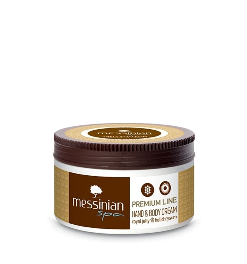 Messinian Spa Premium Line Hand & Body Cream Royal Jelly & Helichrysum 250ml