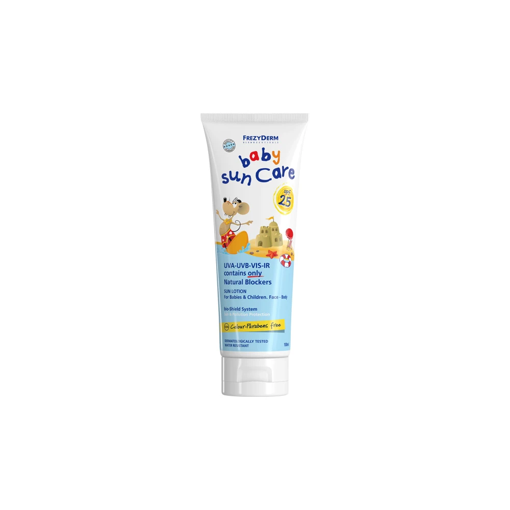 Frezyderm Baby Sun Care SPF25 Βρεφικό Αντηλιακό Γαλάκτωμα Προσώπου & Σώματος 100ml