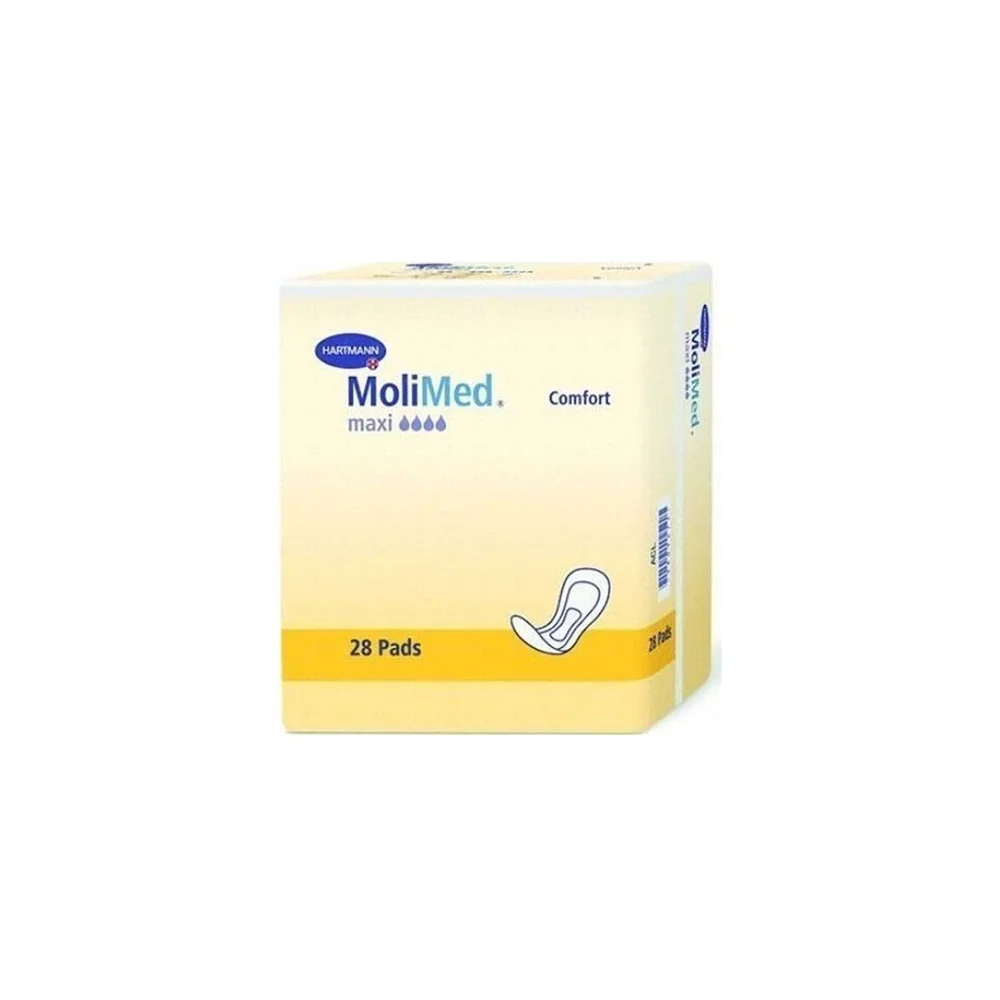 Hartmann MoliMed Comfort Σερβιέτες Ακράτειας Maxi 28 τεμάχια