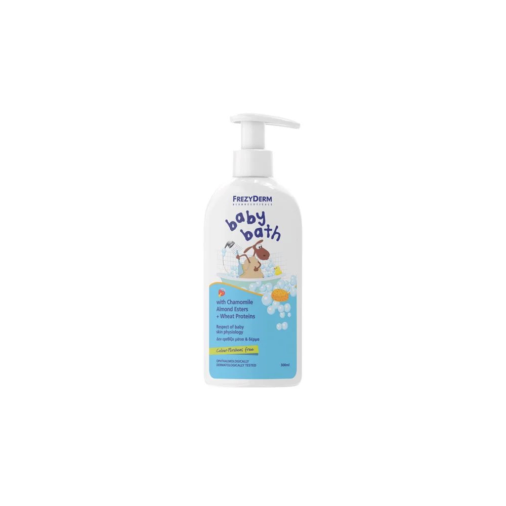 Frezyderm Baby Bath Απαλό Βρεφικό Αφρόλουτρο 300ml