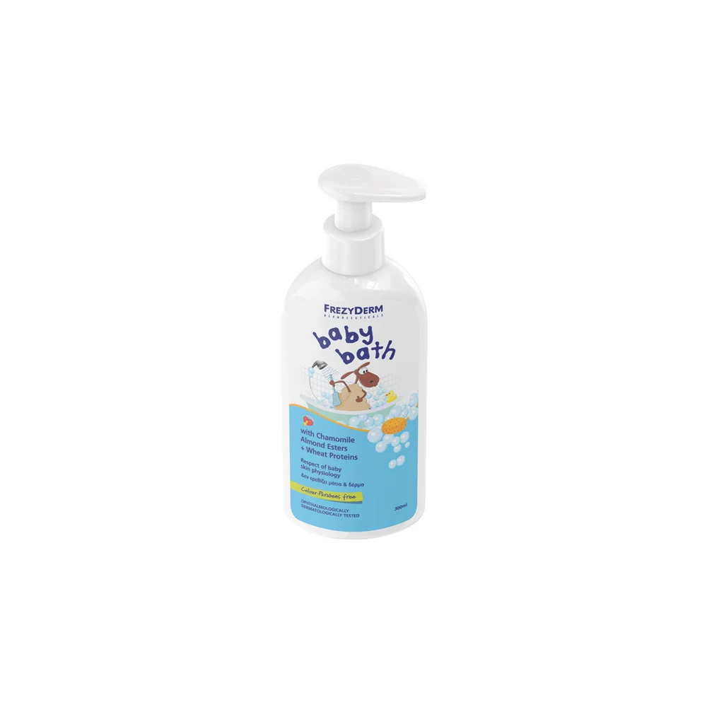 Frezyderm Baby Bath Απαλό Βρεφικό Αφρόλουτρο 300ml