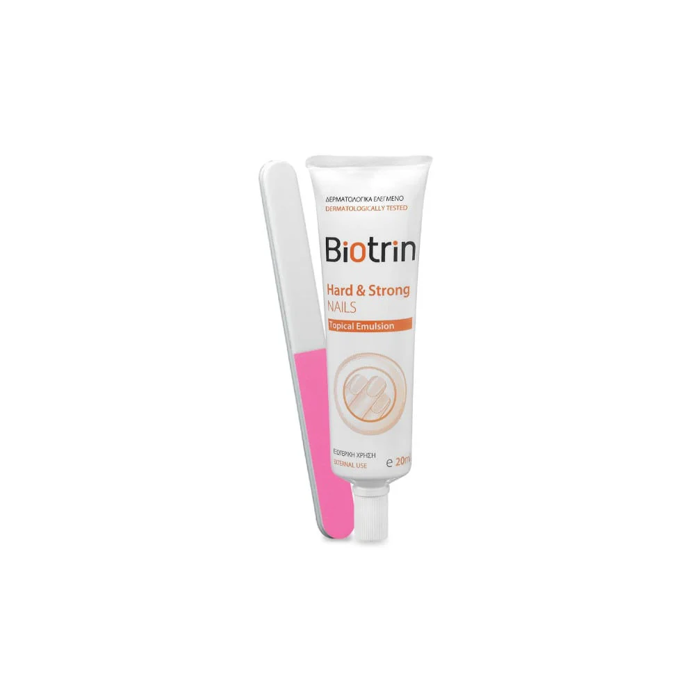 Biotrin Hard & Strong Nails Τοπικό Γαλάκτωμα Για Την Ενδυνάμωση των Άκρων 20ml