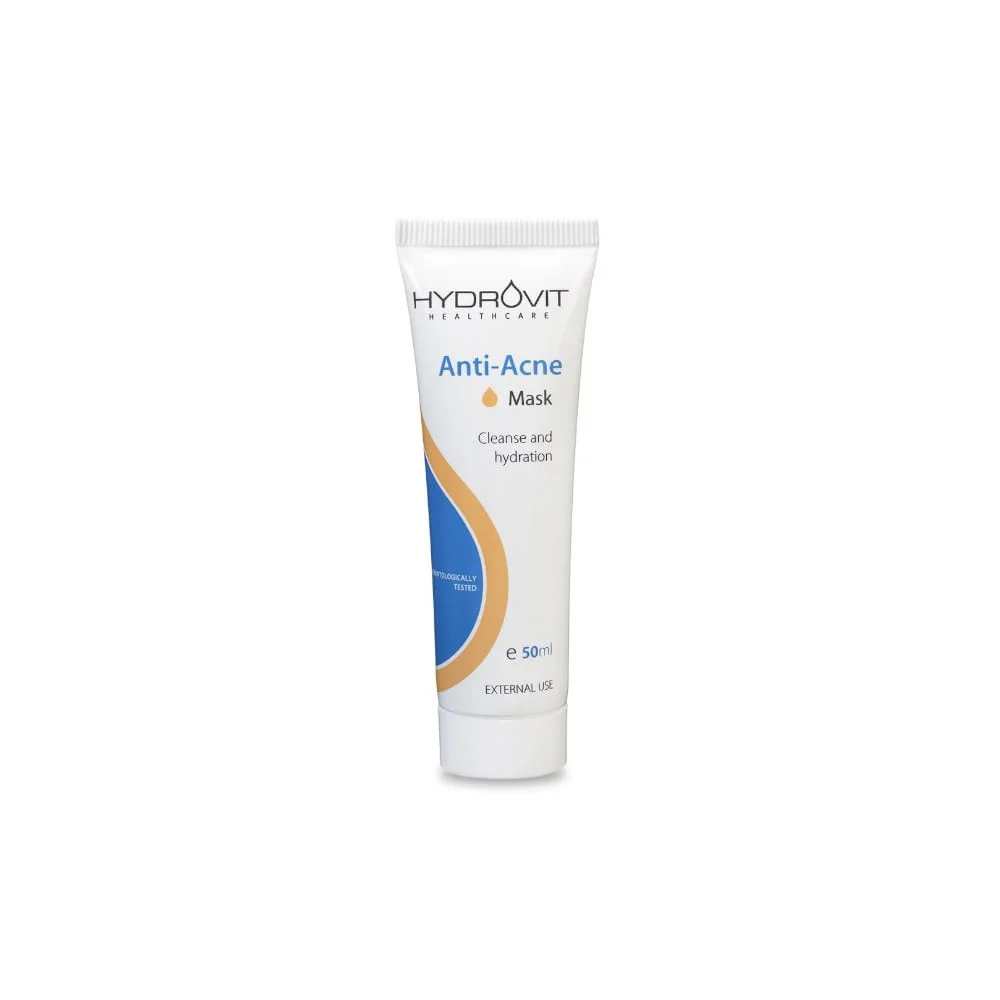 Hydrovit Anti Acne Mask Cleansing & Moisturizing Mask For Oily Acne-Prone Or Acne-Prone Skins 50ml