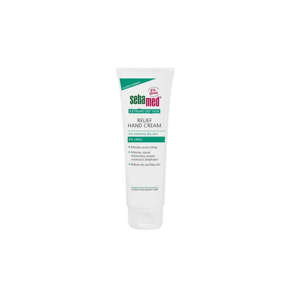 Sebamed Extreme Dry Skin Relief Hand Cream 5% Urea Κρέμα Χεριών Mε Ουρία Για Άμεση Ενυδάτωση 75ml