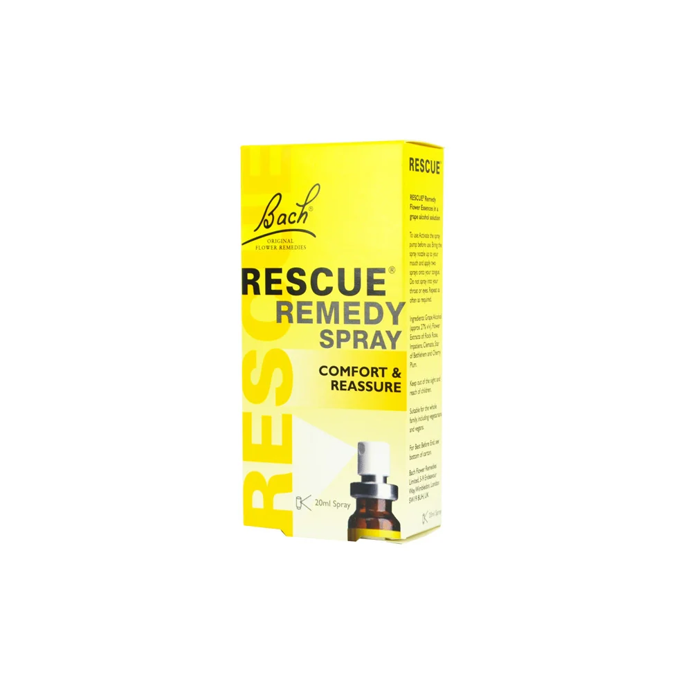 Dr.Bach Rescue Remedy Spray Συναισθηματική Ισορροπία Με Τη Δύναμη Της Φύσης 20ml