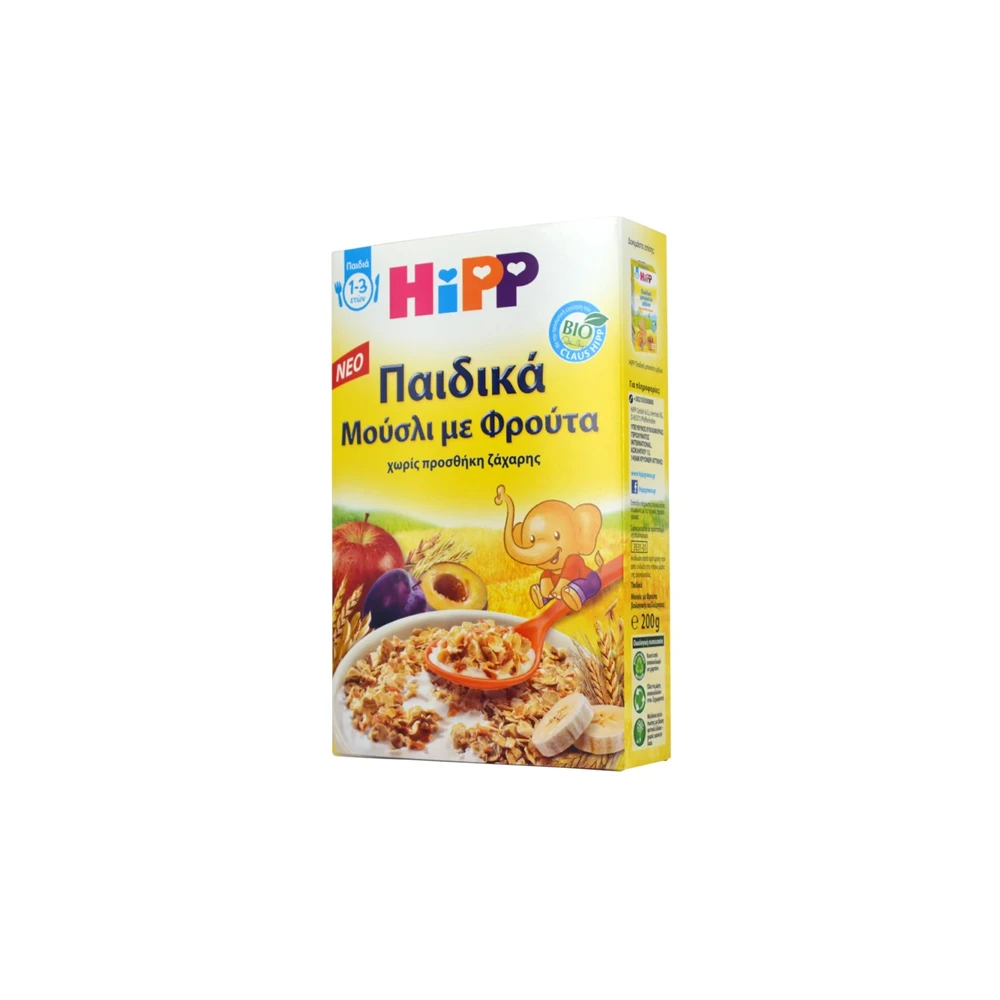 Hipp Baby Muesli With Organically Grown Fruits (1-3 Years)