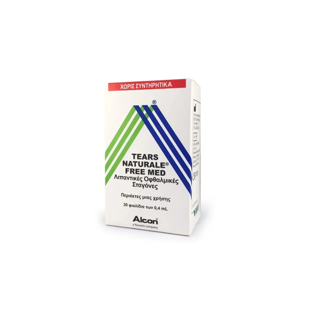 Alcon Tears Naturale Free Med Eye Drops In Disposable Containers 30x0.4ml