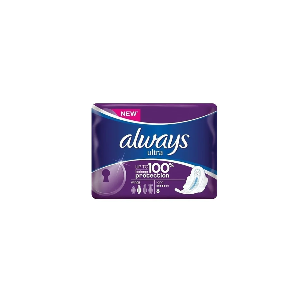Always Ultra Long Napkins With Perfect Fit 8 pieces