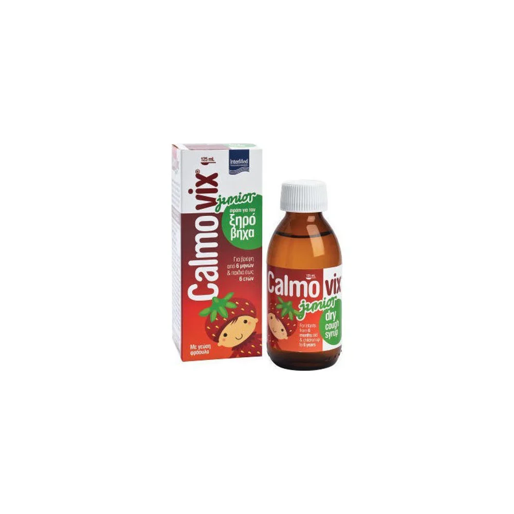 Intermed Calmovix Junior Syrup For Dry Cough 125ml