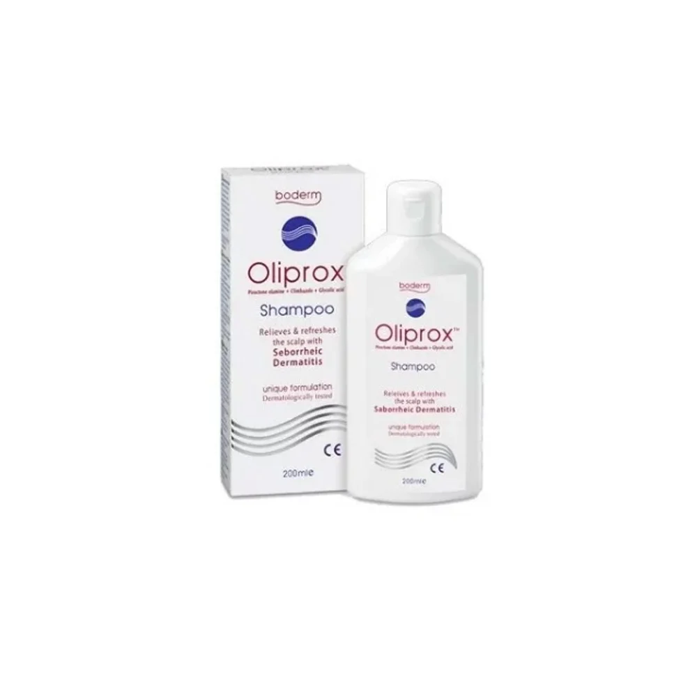 Boderm Oliprox Shampoo Shampoo For Treating Sebaceous Scalp 200ml