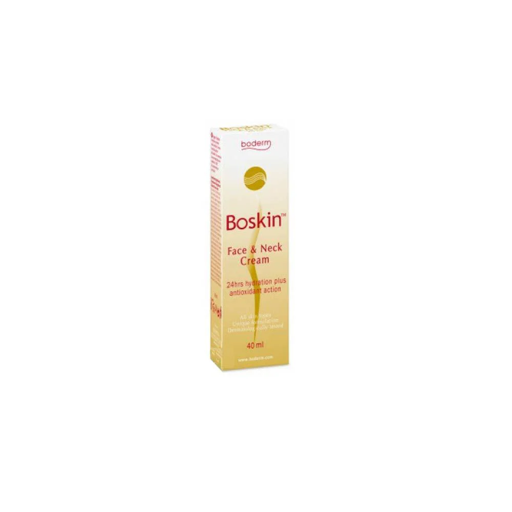 Boderm Boskin Face & Neck Cream Ενυδατική Κρέμα Προσώπου & Λαιμού 40ml ...