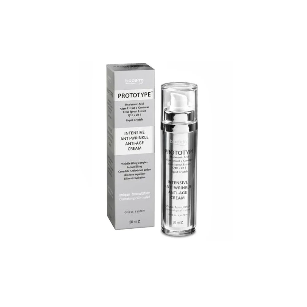 Boderm Prototype Cream Anti-Wrinkle Anti-Age Anti-Wrinkle Face Cream For All Skin Types 50ml