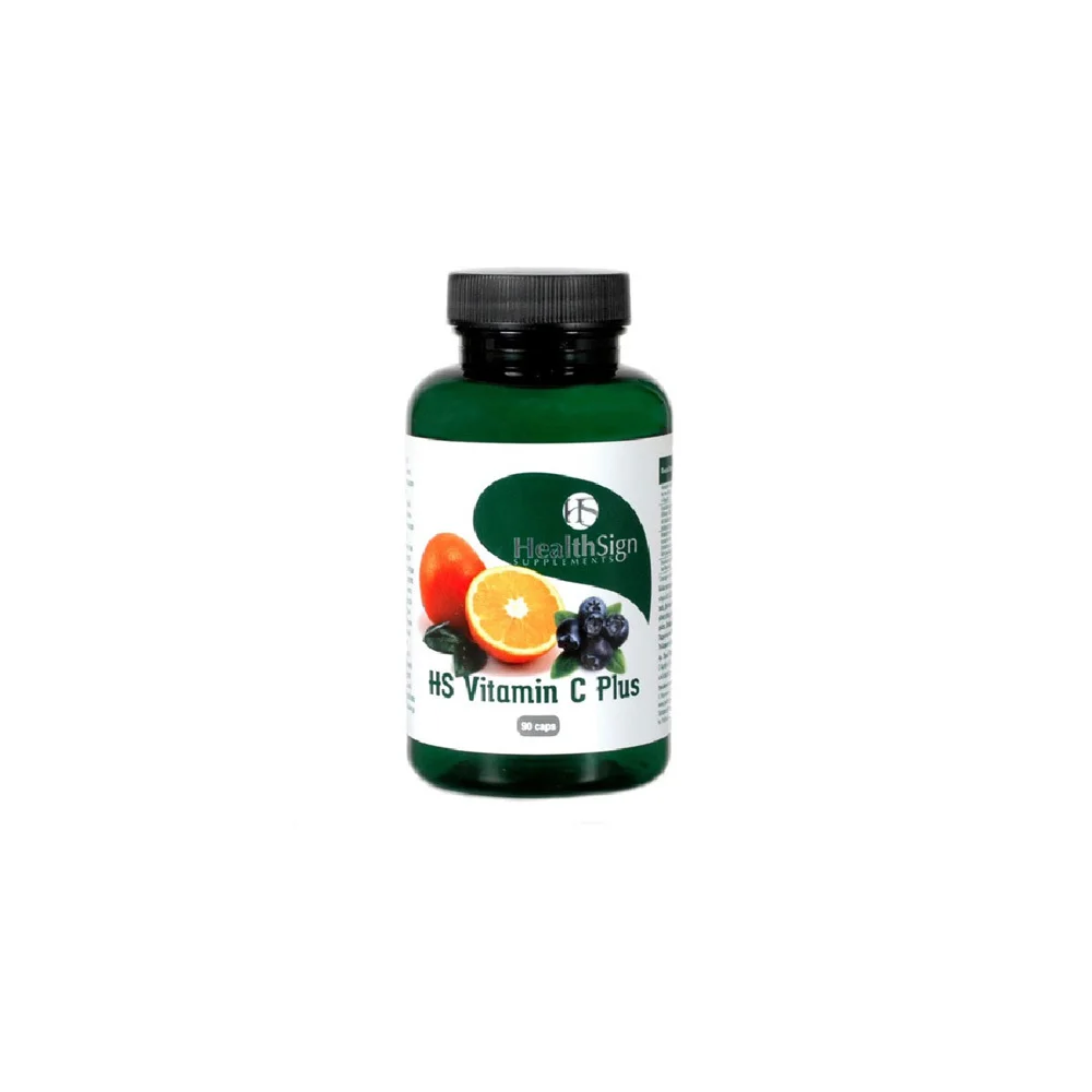 Health Sign HS Vitamin C Plus Συμπλήρωμα Διατροφής Βιταμίνης C 90 κάψουλες