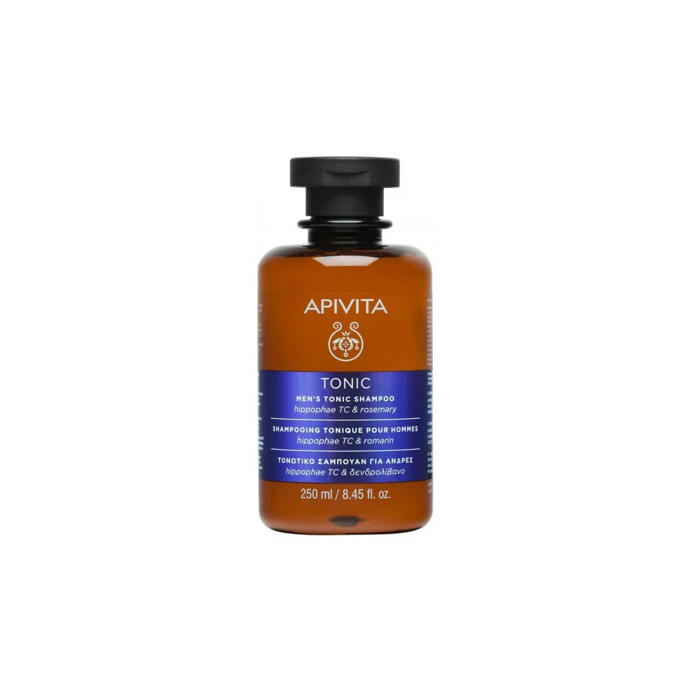 Apivita Men's Tonic Shampoo With Hippophae TC & Rosemary 250ml
