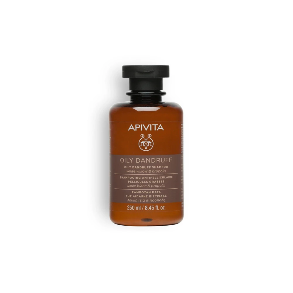 Apivita Oily Dandruff Shampoo With White Willow & Propolis 250ml