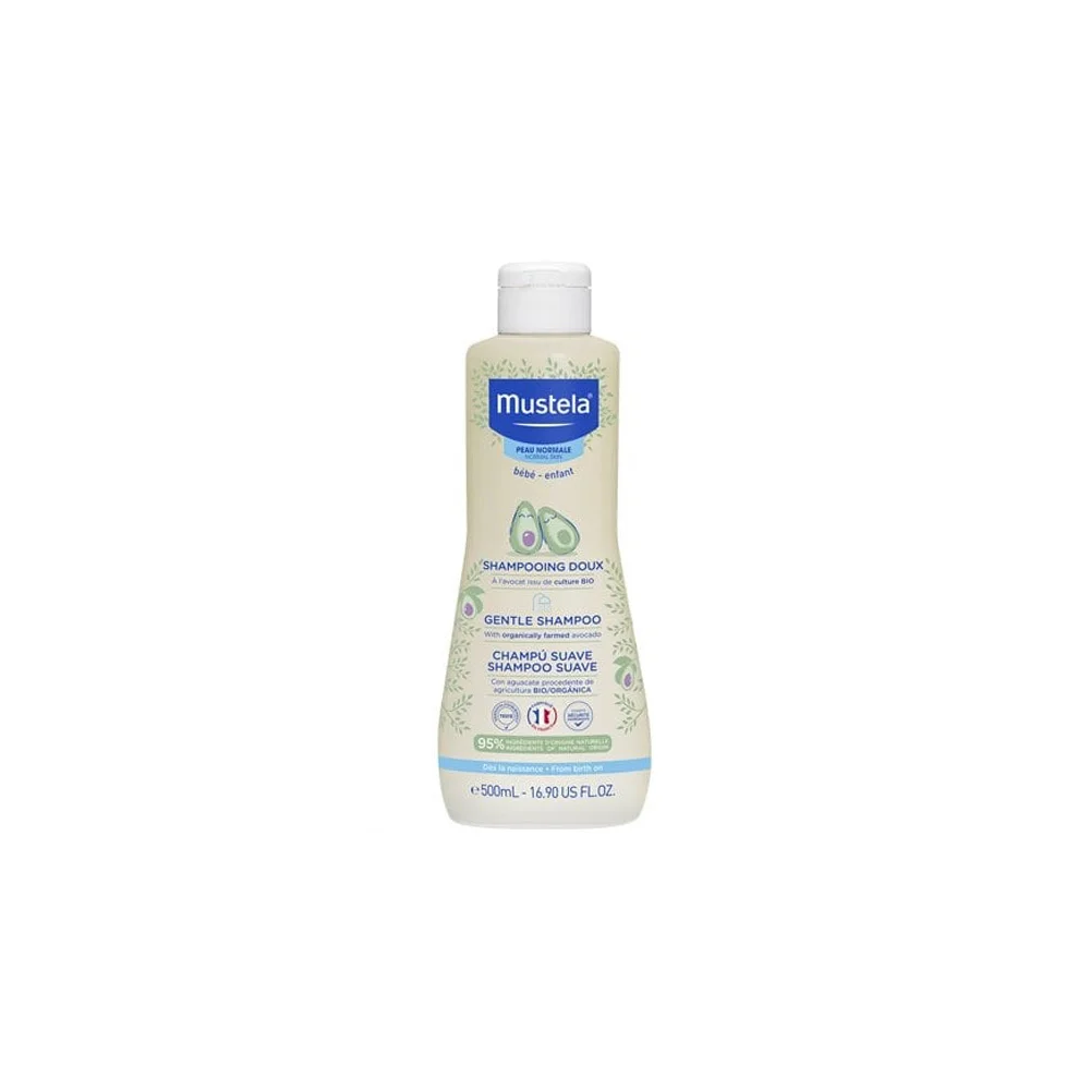 Mustela Shampooing Doux Απαλό Σαμπουάν Καθημερινής Χρήσης Για Βρέφη Από Τη Γέννηση & Παιδιά 500ml