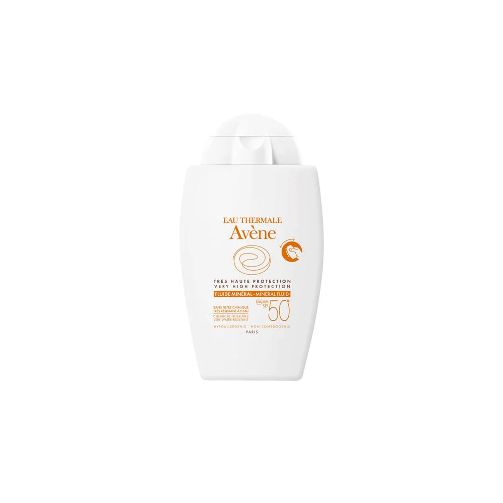 Avène Eau Thermale Fluide Mineral SPF50+ Waterproof Sunscreen Face Cream 40ml