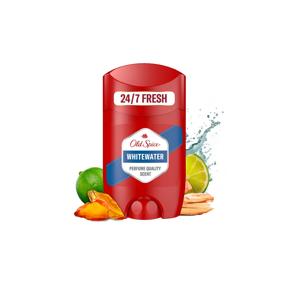 Old Spice Whitewater Αποσμητικό Στικ Για Άνδρες 50ml