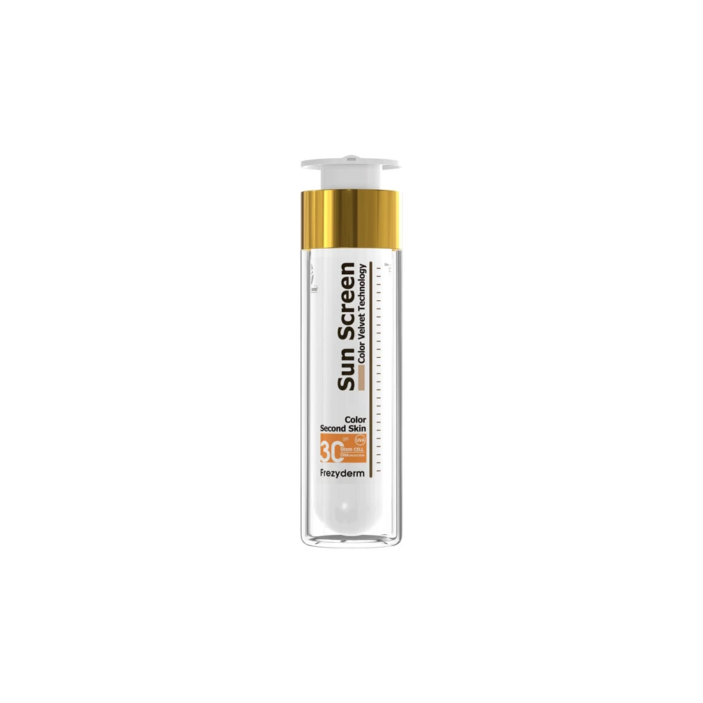 Frezyderm Sun Screen Color Velvet Face Cream SPF30 Αντηλιακή Κρέμα Προσώπου Με Χρώμα & Άριστη Εφαρμογή 50ml