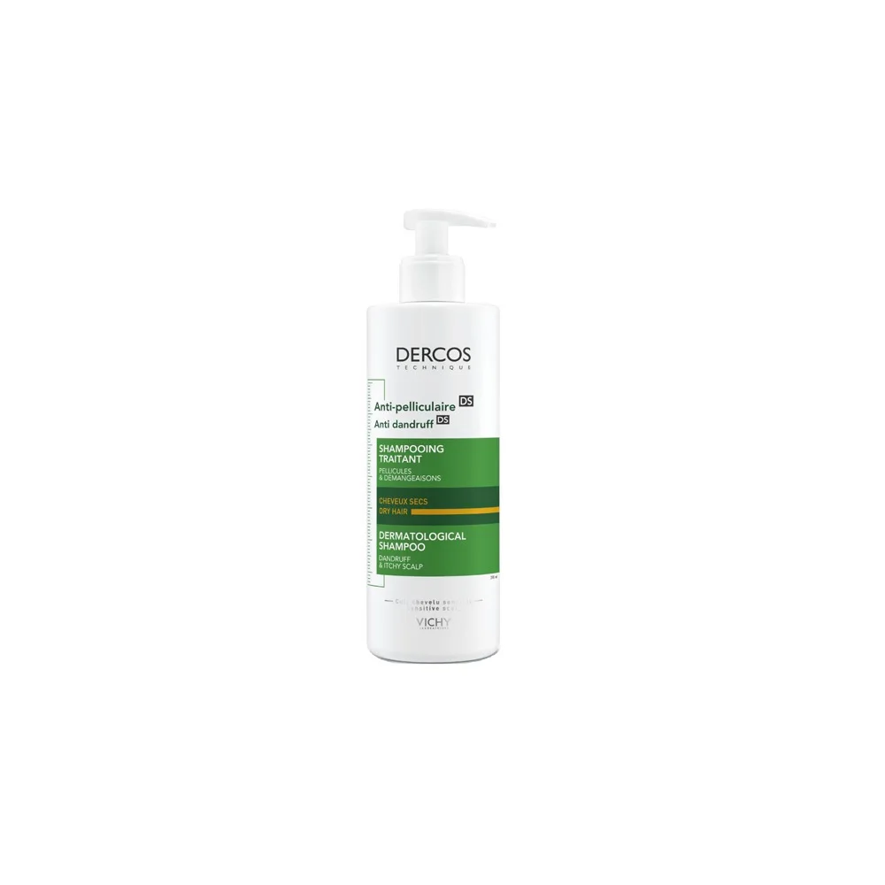 Vichy Dercos Anti-Dandruff Αντιπιτυριδικό Σαμπουάν Για Ξηρά Μαλλιά 390ml