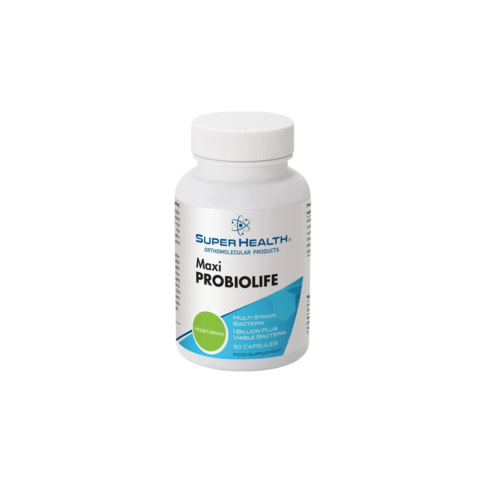 Super Health Probiolife Maxi Ορθομοριακή Προβιοτική Φόρμουλα 30 ταμπλέτες