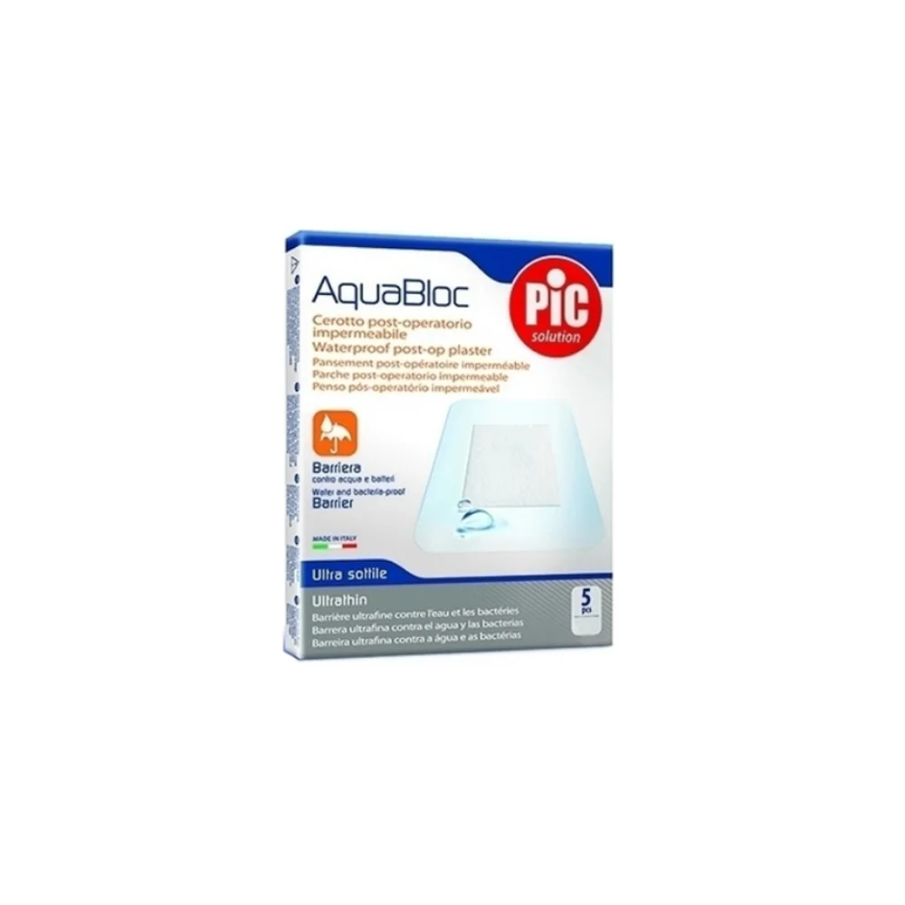 Pic Solution Aquabloc Αυτοκόλλητα Αδιάβροχα Επιθέματα 10x12cm 5 τεμάχια