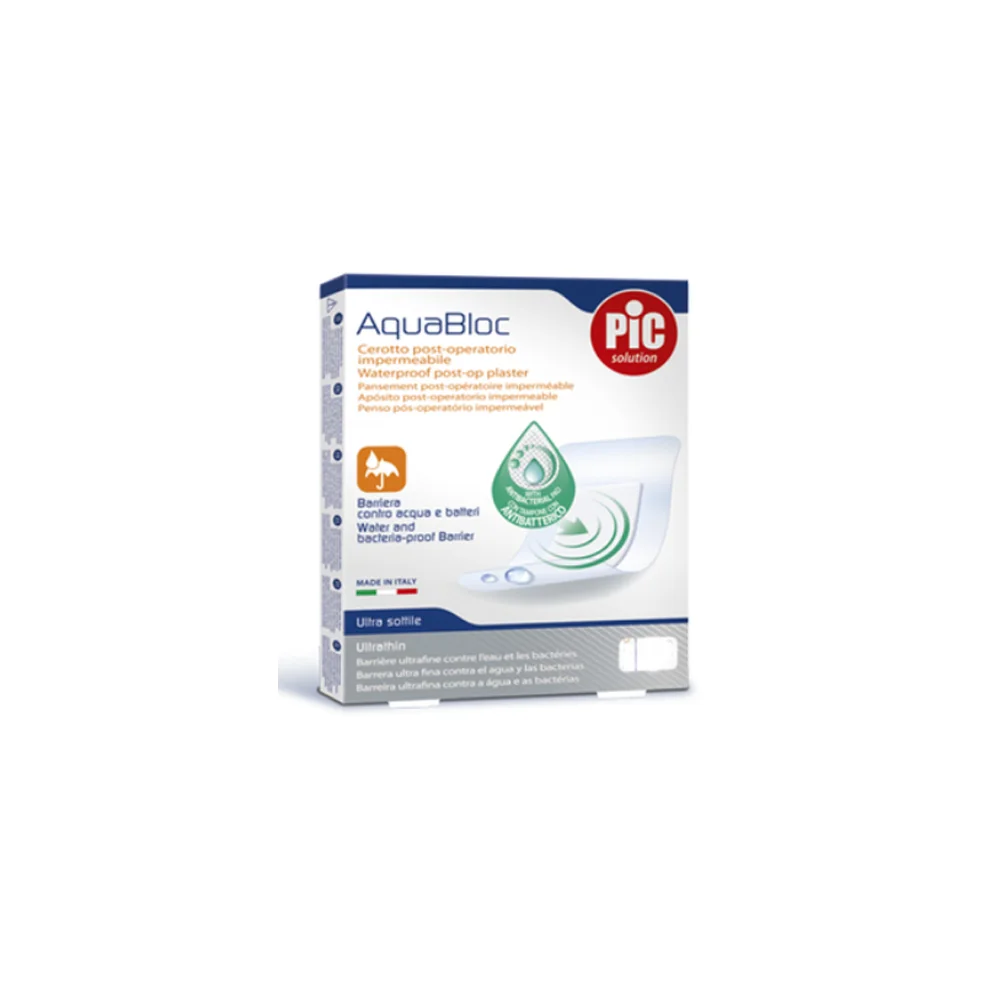 Pic Solution Aquabloc Adhesive Waterproof Gauzes 25x10cm 1 piece