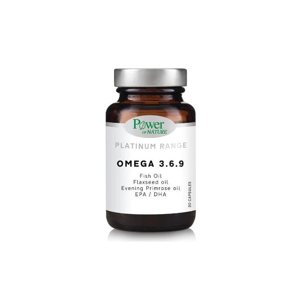 Power Health Classics Platinum Omega 3 6 9 Dietary Supplement For Normal Heart Function 30 capsules