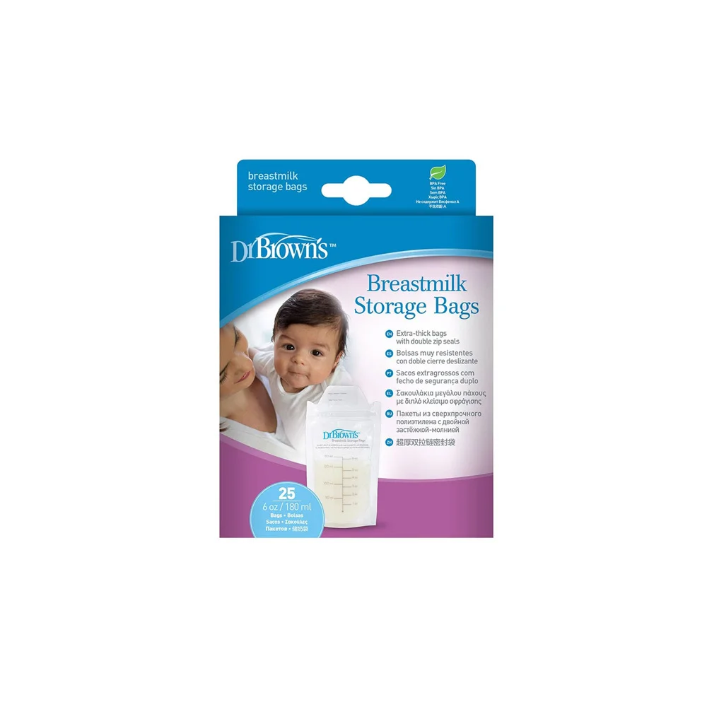 Dr.Brown's Breastmilk Storage Bags 25 bags