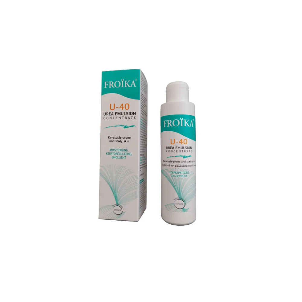 Froika U-40 Urea Emulsion Concentrate Ενυδατικό & Μαλακτικό Γαλάκτωμα Με Ουρία Για Τις Υπερκερατώσεις & Τις Σκληρύνσεις Του Δέρματος 150ml