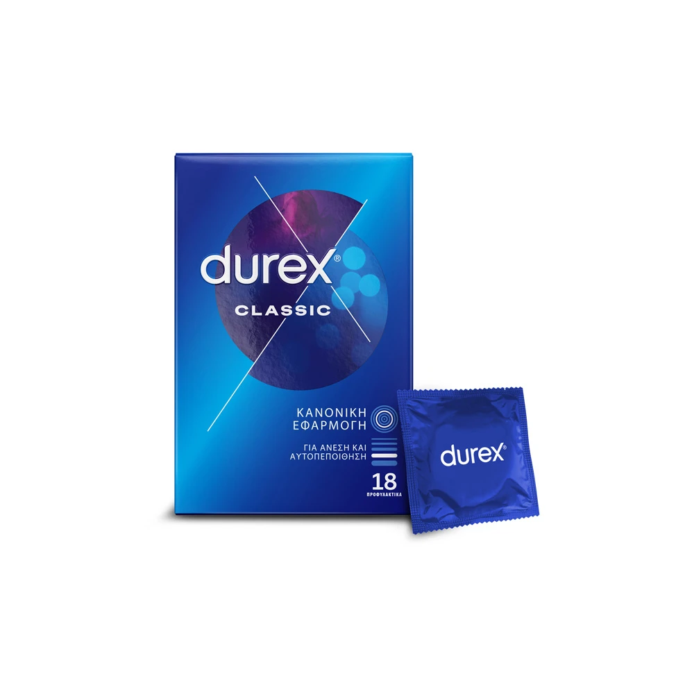 Durex Classic Condoms 18 pieces